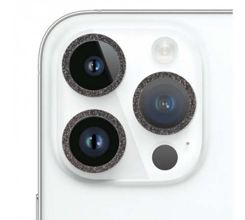 Захисне скло Metal Sparkles на камеру (у упак.) для Apple iPhone 15 Pro (6.1") /15 Pro Max (6.7") Чорний / Midnight Захисне скло Metal Sparkles на камеру (у упак.) для Apple iPhone 15 Pro (6.1") /15 Pro Max (6.7") Чорний / Midnight
