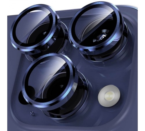Захисне скло Metal Classic на камеру (у упак.) для Apple iPhone 15 Pro (6.1") / 15 Pro Max (6.7") Синій / Sea Blue Захисне скло Metal Classic на камеру (у упак.) для Apple iPhone 15 Pro (6.1") / 15 Pro Max (6.7") Синій / Sea Blue