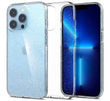 TPU чохол Molan Cano Jelly Sparkle для Apple iPhone 15 Pro (6.1") Прозорий