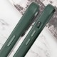 Шкіряний чохол Leather Case (AAA) with MagSafe and Animation для Apple iPhone 15 (6.1") Green