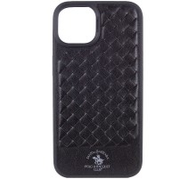 Шкіряний чохол Polo Santa Barbara для Apple iPhone 15 Plus (6.7") Black