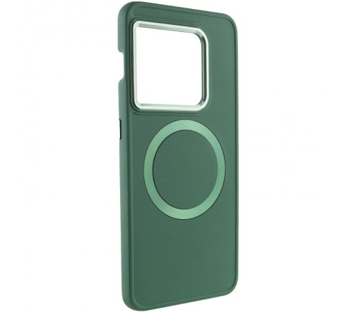 TPU чохол Bonbon Metal Style with MagSafe для OnePlus 10 Pro Зелений / Army Green TPU чохол Bonbon Metal Style with MagSafe для OnePlus 10 Pro Зелений / Army Green