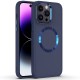 TPU чохол Bonbon Metal Style with MagSafe для OnePlus 10 Pro Синій / Cosmos Blue