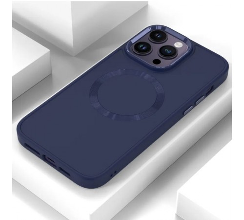 TPU чохол Bonbon Metal Style with MagSafe для OnePlus 10 Pro Синій / Cosmos Blue TPU чохол Bonbon Metal Style with MagSafe для OnePlus 10 Pro Синій / Cosmos Blue