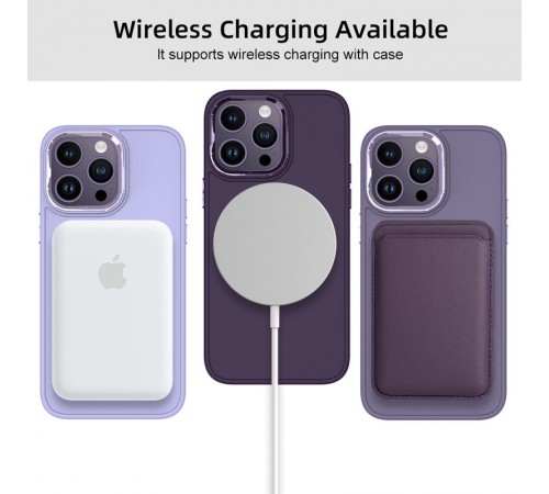 TPU чохол Bonbon Metal Style with MagSafe для OnePlus 10 Pro Фіолетовий / Dark Purple TPU чохол Bonbon Metal Style with MagSafe для OnePlus 10 Pro Фіолетовий / Dark Purple