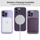 TPU чохол Bonbon Metal Style with MagSafe для OnePlus 10 Pro Фіолетовий / Dark Purple