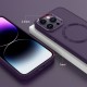 TPU чохол Bonbon Metal Style with MagSafe для OnePlus 10 Pro Фіолетовий / Dark Purple