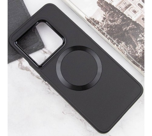TPU чохол Bonbon Metal Style with MagSafe для OnePlus 10 Pro Чорний / Black TPU чохол Bonbon Metal Style with MagSafe для OnePlus 10 Pro Чорний / Black