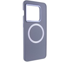 TPU чохол Bonbon Metal Style with MagSafe для OnePlus 10 Pro Сірий / Lavender