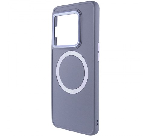 TPU чохол Bonbon Metal Style with MagSafe для OnePlus 10 Pro Сірий / Lavender TPU чохол Bonbon Metal Style with MagSafe для OnePlus 10 Pro Сірий / Lavender