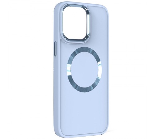 TPU чохол Bonbon Metal Style with MagSafe для OnePlus 9 Блакитний / Mist Blue TPU чохол Bonbon Metal Style with MagSafe для OnePlus 9 Блакитний / Mist Blue