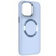 TPU чохол Bonbon Metal Style with MagSafe для OnePlus 9 Блакитний / Mist Blue