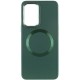 TPU чохол Bonbon Metal Style with MagSafe для OnePlus 9 Зелений / Army Green