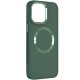 TPU чохол Bonbon Metal Style with MagSafe для OnePlus 9 Зелений / Pine green