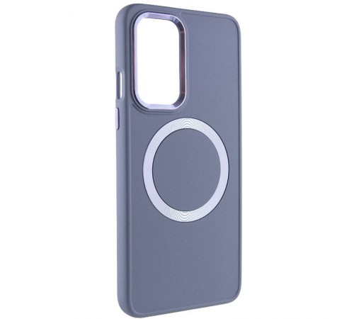 TPU чохол Bonbon Metal Style with MagSafe для OnePlus 9 Сірий / Lavender TPU чохол Bonbon Metal Style with MagSafe для OnePlus 9 Сірий / Lavender