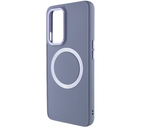 TPU чохол Bonbon Metal Style with MagSafe для OnePlus 9 Сірий / Lavender TPU чохол Bonbon Metal Style with MagSafe для OnePlus 9 Сірий / Lavender