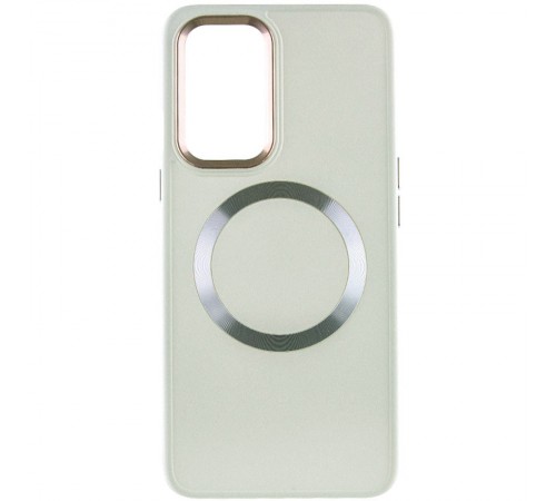 TPU чохол Bonbon Metal Style with MagSafe для OnePlus 9 Pro Білий / White TPU чохол Bonbon Metal Style with MagSafe для OnePlus 9 Pro Білий / White