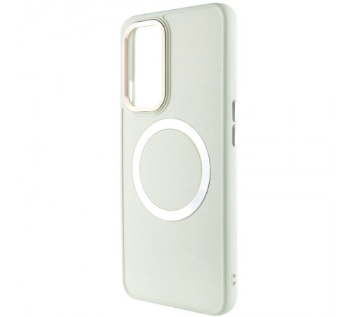 TPU чохол Bonbon Metal Style with MagSafe для OnePlus 9 Pro Білий / White TPU чохол Bonbon Metal Style with MagSafe для OnePlus 9 Pro Білий / White