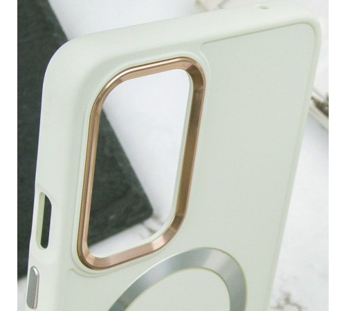 TPU чохол Bonbon Metal Style with MagSafe для OnePlus 9 Pro Білий / White TPU чохол Bonbon Metal Style with MagSafe для OnePlus 9 Pro Білий / White