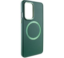 TPU чохол Bonbon Metal Style with MagSafe для OnePlus 9 Pro Зелений / Army Green