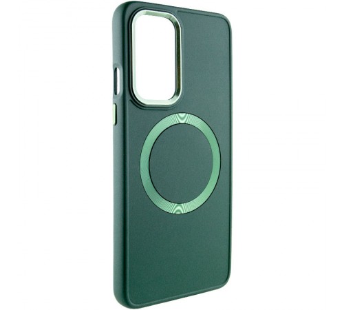 TPU чохол Bonbon Metal Style with MagSafe для OnePlus 9 Pro Зелений / Army Green TPU чохол Bonbon Metal Style with MagSafe для OnePlus 9 Pro Зелений / Army Green