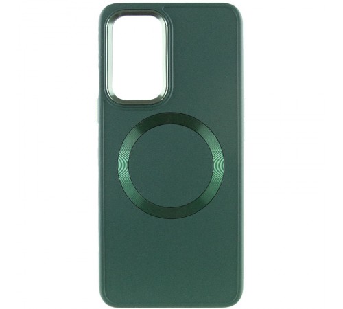 TPU чохол Bonbon Metal Style with MagSafe для OnePlus 9 Pro Зелений / Army Green TPU чохол Bonbon Metal Style with MagSafe для OnePlus 9 Pro Зелений / Army Green