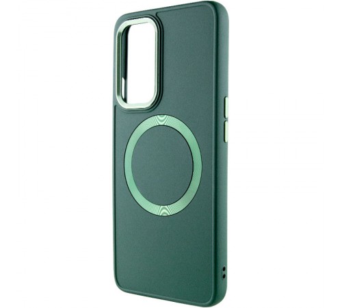 TPU чохол Bonbon Metal Style with MagSafe для OnePlus 9 Pro Зелений / Army Green TPU чохол Bonbon Metal Style with MagSafe для OnePlus 9 Pro Зелений / Army Green