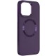 TPU чохол Bonbon Metal Style with MagSafe для OnePlus 9 Pro Фіолетовий / Dark Purple