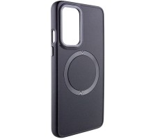 TPU чохол Bonbon Metal Style with MagSafe для OnePlus 9 Pro Чорний / Black