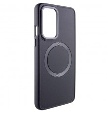 TPU чохол Bonbon Metal Style with MagSafe для OnePlus 9 Pro Чорний / Black