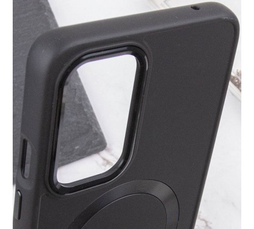 TPU чохол Bonbon Metal Style with MagSafe для OnePlus 9 Pro Чорний / Black TPU чохол Bonbon Metal Style with MagSafe для OnePlus 9 Pro Чорний / Black