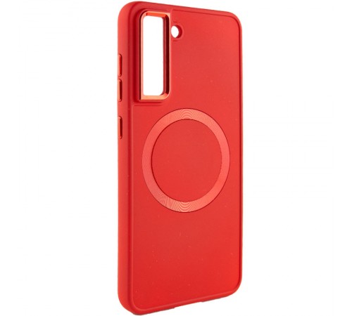 TPU чохол Bonbon Metal Style with MagSafe для Samsung Galaxy S22+ Червоний / Red TPU чохол Bonbon Metal Style with MagSafe для Samsung Galaxy S22+ Червоний / Red
