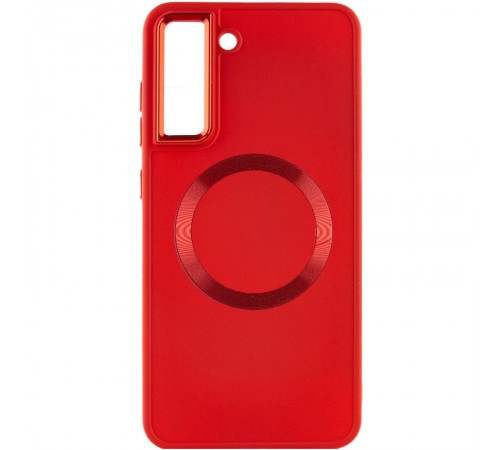 TPU чохол Bonbon Metal Style with MagSafe для Samsung Galaxy S22+ Червоний / Red TPU чохол Bonbon Metal Style with MagSafe для Samsung Galaxy S22+ Червоний / Red