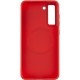 TPU чохол Bonbon Metal Style with MagSafe для Samsung Galaxy S22+ Червоний / Red