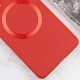 TPU чохол Bonbon Metal Style with MagSafe для Samsung Galaxy S22+ Червоний / Red