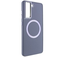 TPU чохол Bonbon Metal Style with MagSafe для Samsung Galaxy S22+ Сірий / Lavender