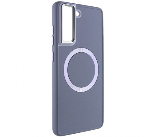 TPU чохол Bonbon Metal Style with MagSafe для Samsung Galaxy S22+ Сірий / Lavender TPU чохол Bonbon Metal Style with MagSafe для Samsung Galaxy S22+ Сірий / Lavender