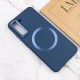 TPU чохол Bonbon Metal Style with MagSafe для Samsung Galaxy S22+ Синій / Cosmos Blue