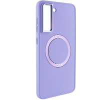 TPU чохол Bonbon Metal Style with MagSafe для Samsung Galaxy S22+ Бузковий / Dasheen