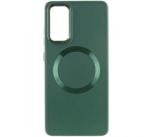 TPU чохол Bonbon Metal Style with MagSafe для Samsung Galaxy S23+ Зелений / Army Green TPU чохол Bonbon Metal Style with MagSafe для Samsung Galaxy S23+ Зелений / Army Green
