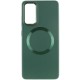 TPU чохол Bonbon Metal Style with MagSafe для Samsung Galaxy S23+ Зелений / Army Green
