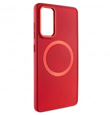 TPU чохол Bonbon Metal Style with MagSafe для Samsung Galaxy S23+ Червоний / Red
