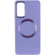 TPU чохол Bonbon Metal Style with MagSafe для Samsung Galaxy S23+ Бузковий / Dasheen