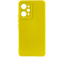 Чохол Silicone Cover Lakshmi Full Camera (AAA) для Xiaomi Redmi 12 Жовтий / Yellow