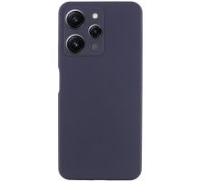 Чохол Silicone Cover Lakshmi Full Camera (AAA) для Xiaomi Redmi 12 Темно-синій / Midnight blue