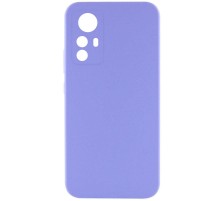 Чохол Silicone Cover Lakshmi Full Camera (AAA) для Xiaomi Redmi Note 12S Бузковий / Dasheen