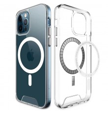 Чохол TPU Space Case with MagSafe для Apple iPhone 15 Pro (6.1") Прозорий
