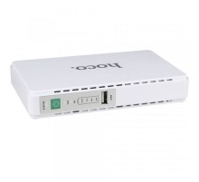 Джерело безперебійного живлення Hoco DB25 Smart Mini UPS для роутерів 5V/9V/12V 8800 mAh White