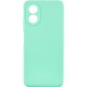 Силіконовий чохол Candy Full Camera для Oppo A58 4G Зелений / Menthol
