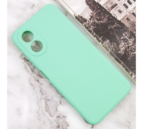 Силіконовий чохол Candy Full Camera для Oppo A58 4G Зелений / Menthol Силіконовий чохол Candy Full Camera для Oppo A58 4G Зелений / Menthol